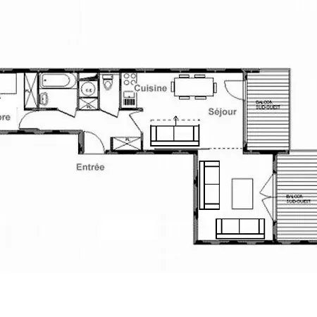 Lumineux A Proximite Des Pistes Balcon - Fr-1-344-929 Apartment Saint-Martin-de-Belleville